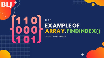Use Array.findIndex() to get index from array of objects in JavaScript