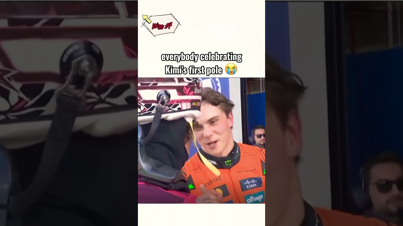 Kimi’s first pole🥹 