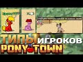 ТИПЫ ИГРОКОВ в ПОНИ ТАУН (тестовое видео)