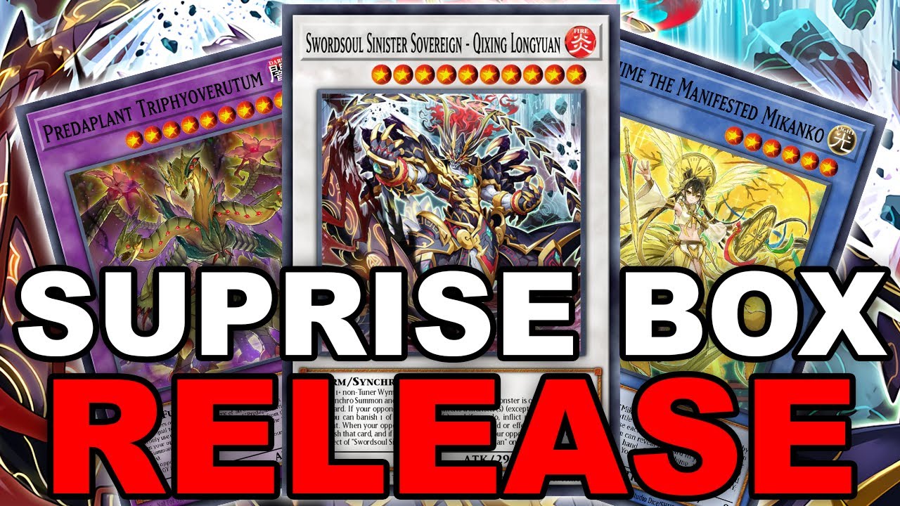 SUPRISE BOX RELEASE! REVIEW & OPENING! MIKANKO, PREDAPLANT, SWORDSOUL + MORE! (Yu-Gi-Oh! Duel Links)