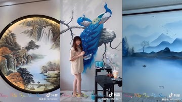 💯Tik Tok Trung Quốc💘Đỉnh cao của nghệ thuật vẽ tranh 3D quá đẳng cấp ▶1❤ Drawing 3D💘