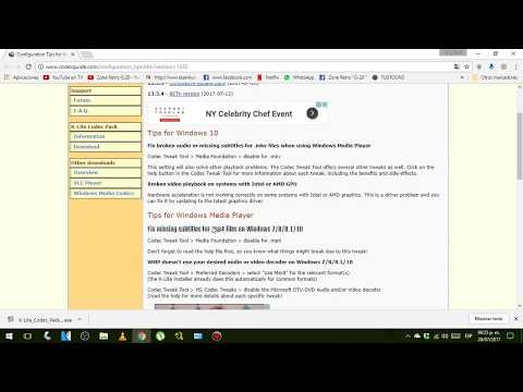 Como descargar k lite codec pack full y Configurar