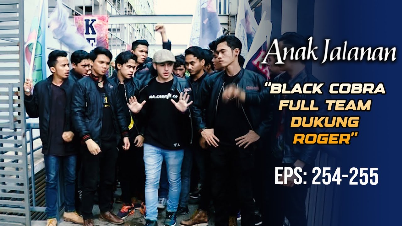 RAME BANGET! Black Cobra Datang Ke Match Roger Vs Chandra | ANAK JALANAN | EPS 254-255 (6/7)