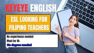 Keyeye Application Process #workfromhome  #esl  #philippines