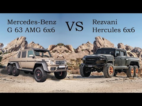 Video: SUV-ul Hercules Al Lui Rezvani Este O Fiară De Inspirație Militară 6x6