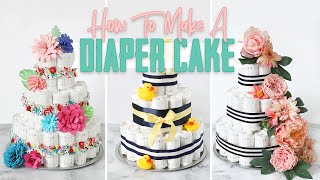 How To Make A Diaper Cake