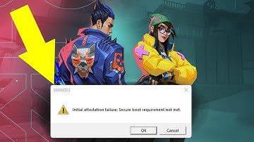 How to Fix VAN9003 VALORANT WINDOWS 11 / 10 FIX This Build of Vanguard is Out of Compliance