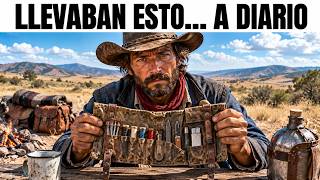 25 Cosas que los Vaqueros REALMENTE llevaban Consigo Todos los Días en el Salvaje Oeste.