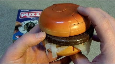 Unboxing Two Vintage Puzzles: 1977 Reiss Burger Thing & A 1990 Magnif Saturn Puzzler