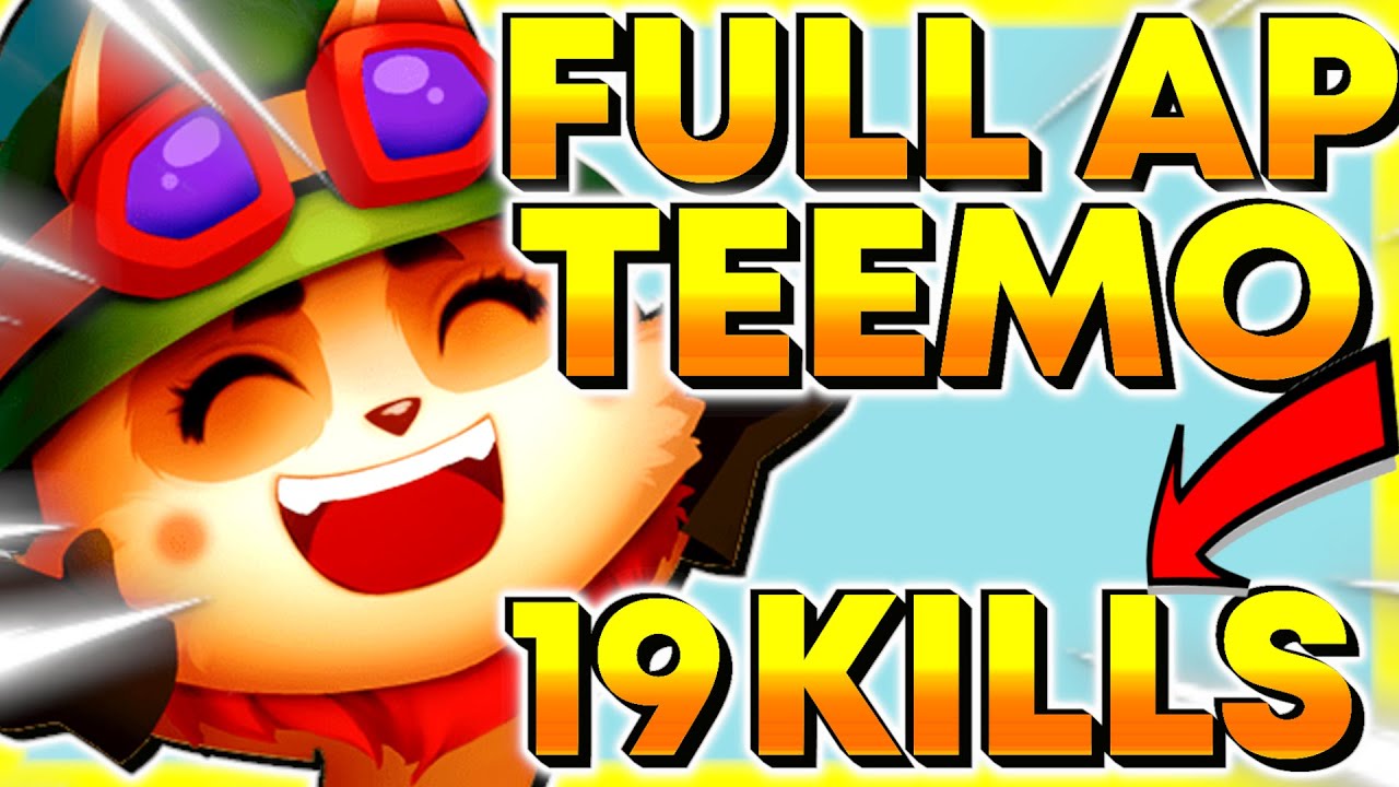 TEEMO vs RENEKTON -  FULL AP TEEMO TOP BUILD 19 KILLS  
