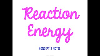 Unit 10 Thermochemistry Concept 2 Notes Guide