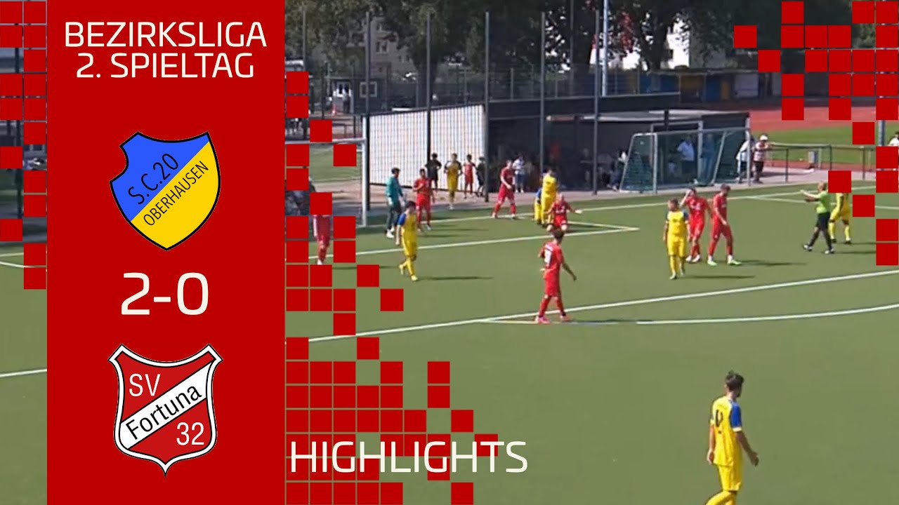 SC 20 Oberhausen - SV Fortuna | Highlights | 2. Spieltag