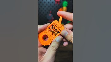 3D printed Satisfying Fidget Clicker Dual action