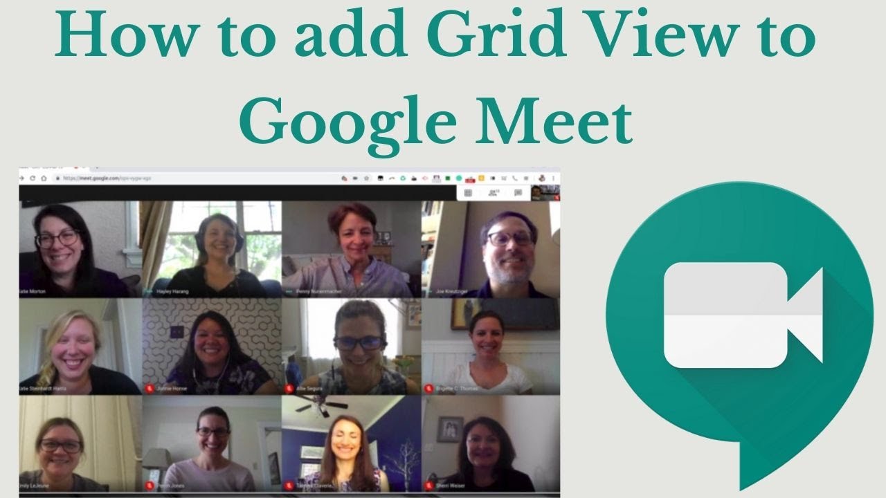 Google meet grid view fix