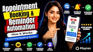 Appointment Booking & Reminder Automation | How It Works | Automated Booking System | Pixyron