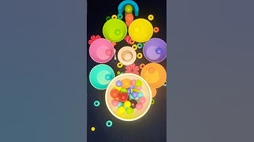 color balls asmr video #shorts #ytshorts #youtubeshorts #art #trending #satisfying #colorsorting