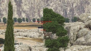 War Thunder Tree LOD Issue in Italy