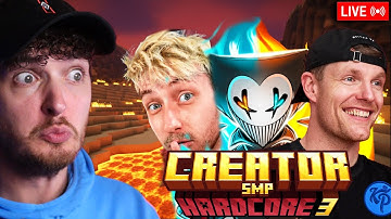 🔴LIVE: Minecraft CreatorSMP HARDCORE S3 Dag 11 (Roedie)