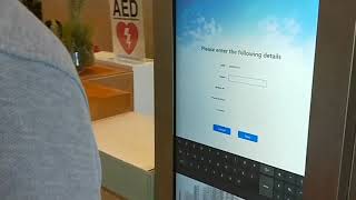 Visitor Management Kiosk