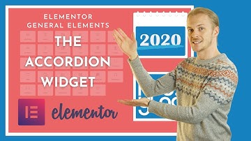 How to use the Accordion widget in Elementor 2020