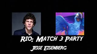 Comparing the voices of Rio - Blu