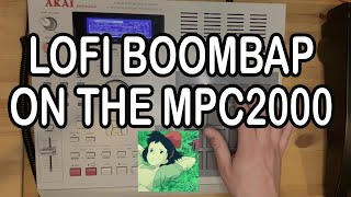 Lofi Boom-Bap Beats on the MPC2000 (aswell how to save, going over song mode, and mute function)