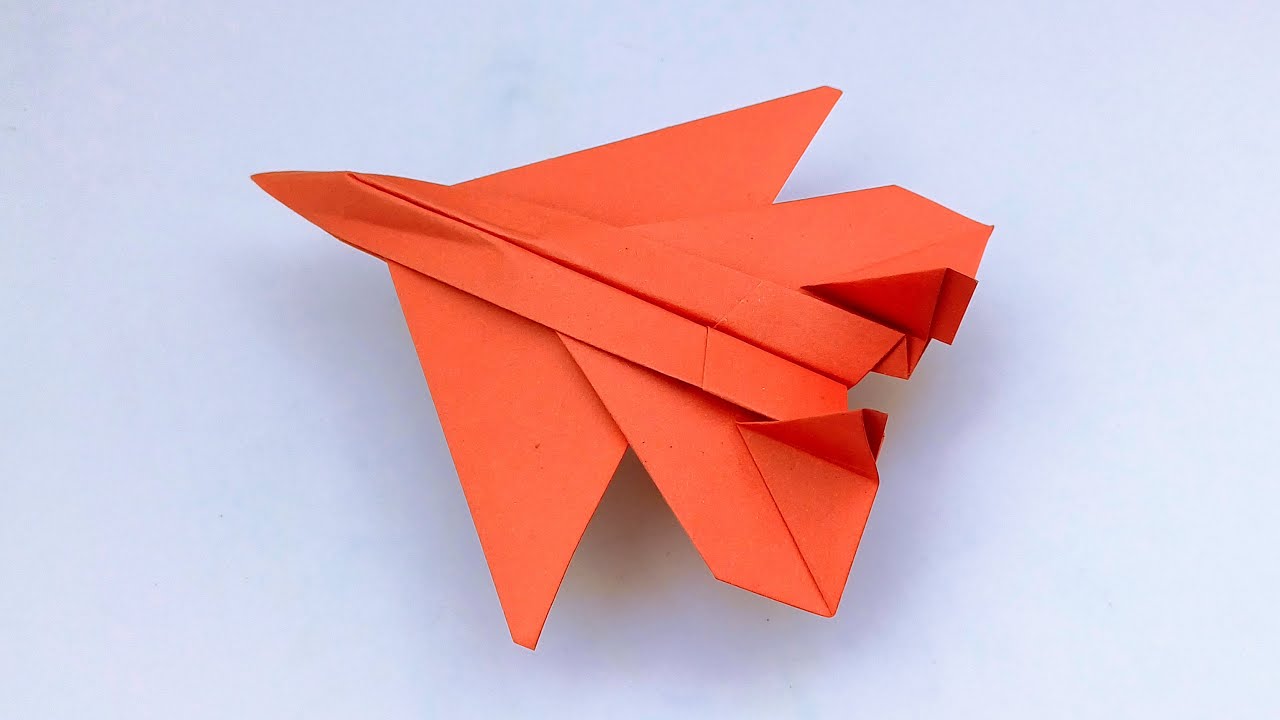 how-to-fold-origami-fighter-plane-handmade-paper-jet-making-ideas