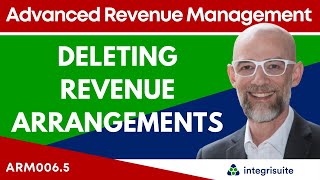 NetSuite Tutorial: How to delete revenue arrangement in NetSuite | Best RMS Software - ARM006.5