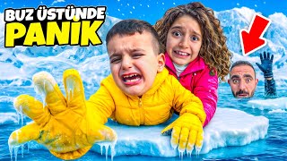 POYRAZ ELİF BUZ TUTMUŞ GÖLDE MAHSUR KALDI!!!!ACİL YARDIM ÇAĞIRDIK!!!!