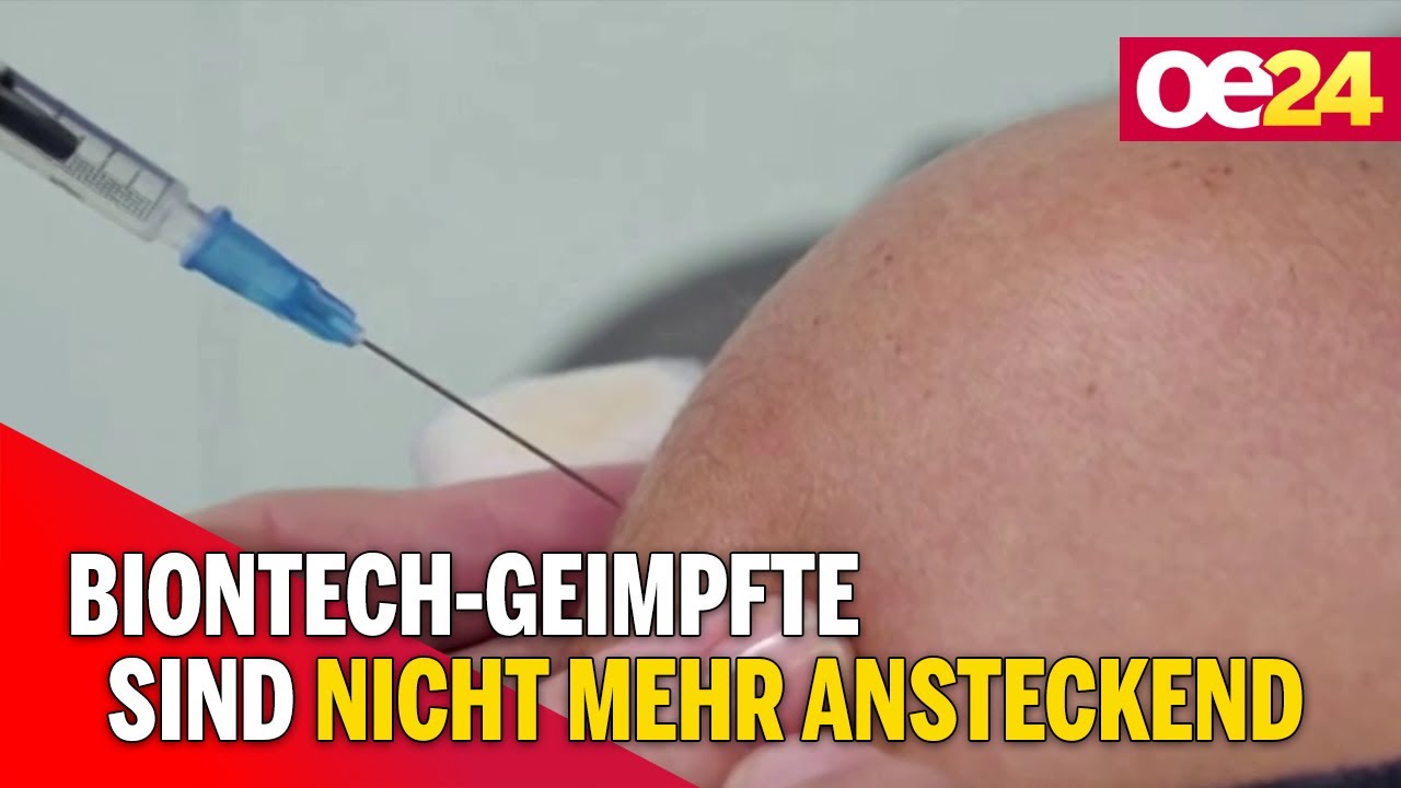BionTech-Geimpfte sind nicht mehr ansteckend