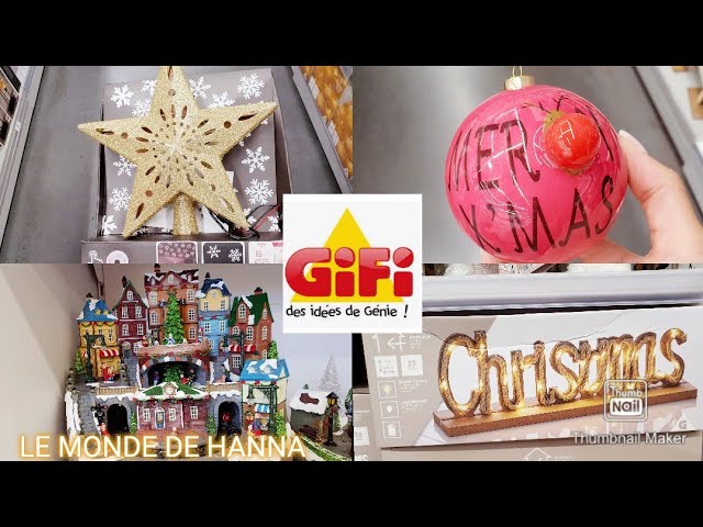 Gifi Arrivage 13 10 Decoration De Noel Youtube