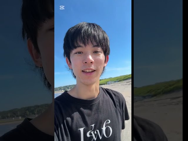 RYOさんぽ　御前崎編　ゆる動画　ASMR? Japan sea 