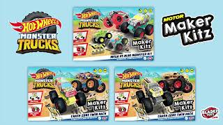 Hot Wheels Monster Truck Maker Kits - Demo Derby™ + Obstacles Assembly Video