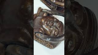 Pair Egyptian Sphinx Head Mask Door Knockers
