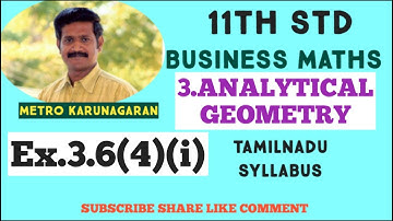 11th Std BM Ex.3.6(4)(a) Find focus vertex Equation of directrix length of Latus rectum of  y2=20x