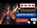 ¿Qué es Excel?
