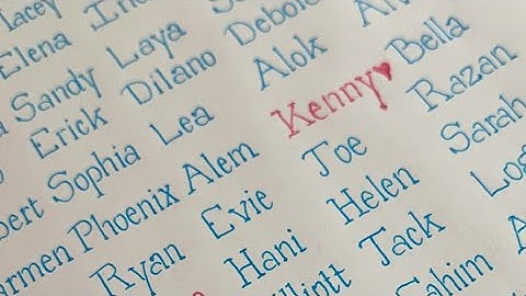 Handwriting beautiful name #handwriting #calligraphy #lettering #art #satisfying #relaxing