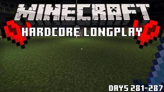 Hardcore Minecraft Longplay — Days 281–287 | Relaxing Survival Building (No Commentary)