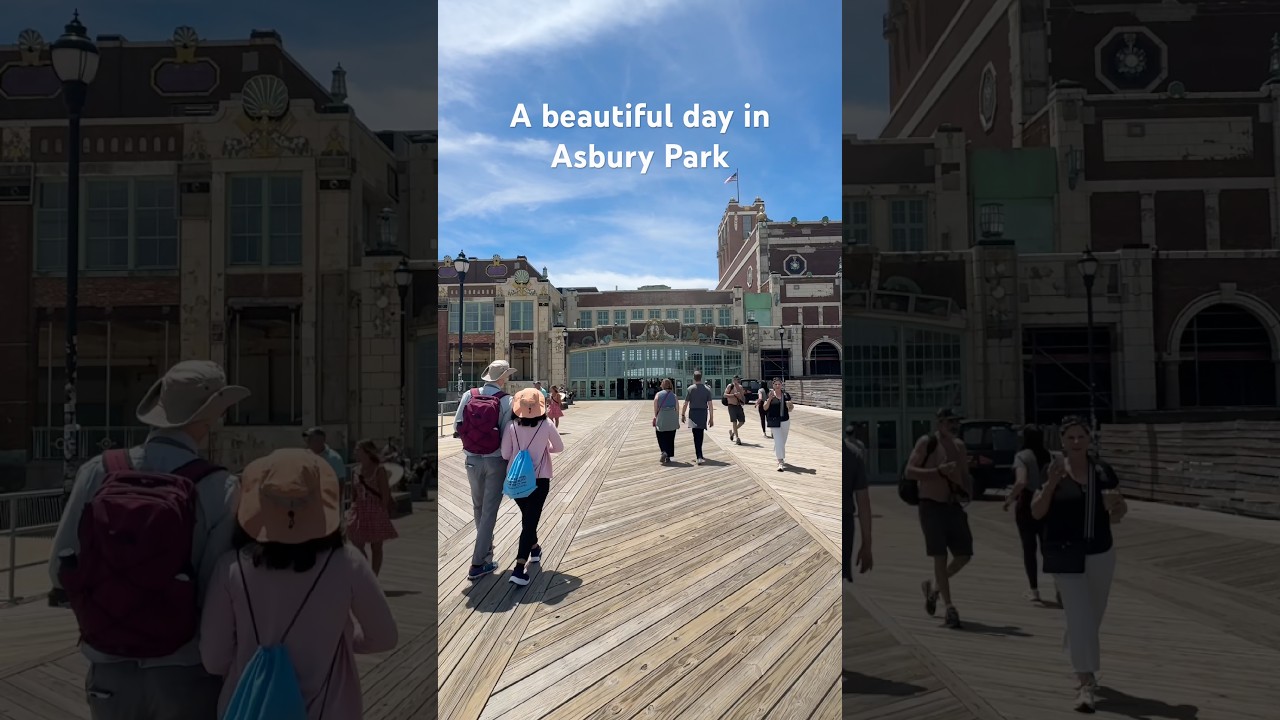 A beautiful day in Asbury Park ♡ #healthylifestyle #50代美容 #健康習慣