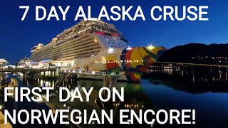 First Day NORWEGIAN ENCORE ALASKAN CRUISE by RoadTrippinForLife 12,201 views 4 months ago 29 minutes