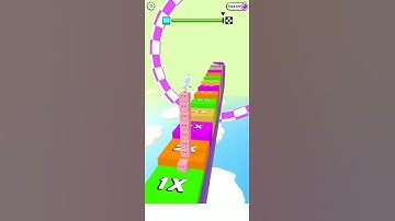 Cube Surfer! (IOS/Android) Gameplay Walkthrough All Levels Eps 136 #Shorts