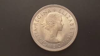 Scottish - 1965 - One Shilling - Queen Elizabeth II - Circulated - Coin World UK