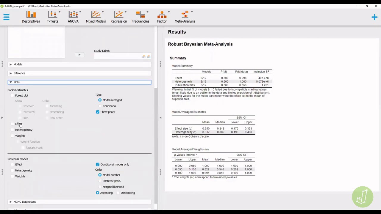 RoBMA Tutorial - Custom Priors