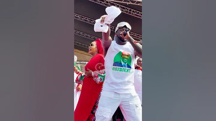 Watch The Viral Video Of Peter Obi's Beautiful Wife Dancing With P-square At The Maga Rally
