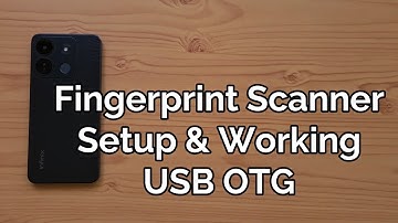 Infinix Smart 7 HD  Fingerprint Scanner Setup & Working, USB OTG Support