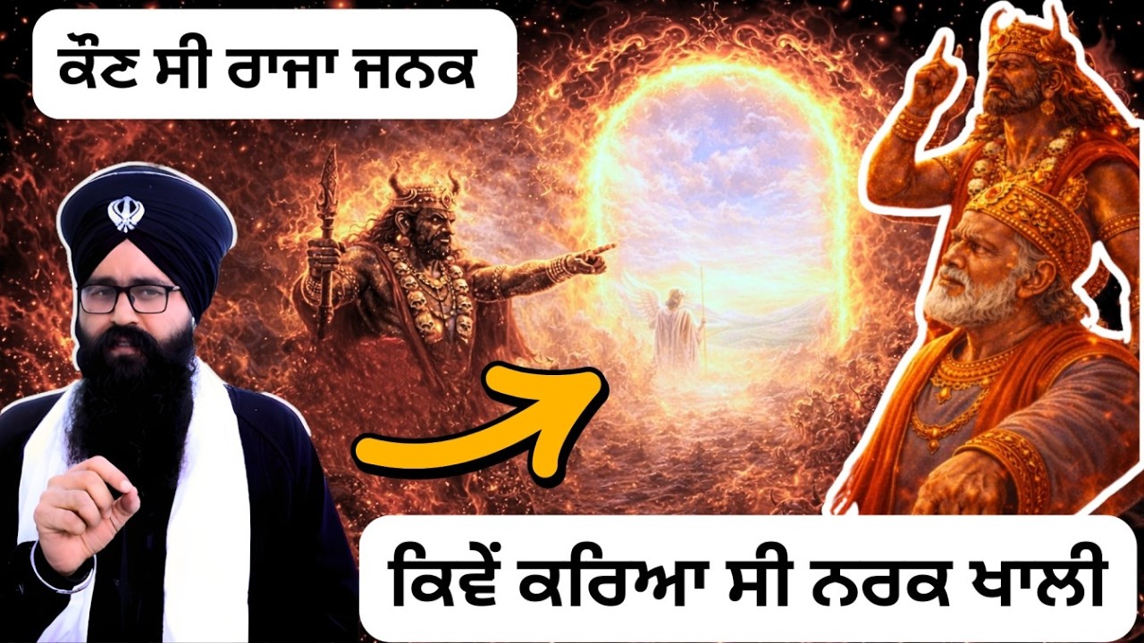 ਦੇਖੋ ਕਿਵੇਂ ਸਿਰਫ ਅੱਧੀ ਘੜੀ ਸਿਮਰਨ ਨਾਲ ਹੋਏ 18 ਨਰਕ ਖ਼ਾਲੀ  Sacki sakhi