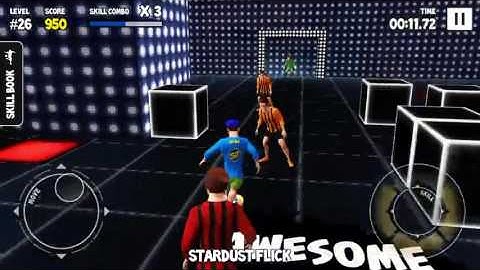 Watch how I scored 4863 points on my Level 26 Skill Run! #skilltwinsfootballgame @SkillTwins