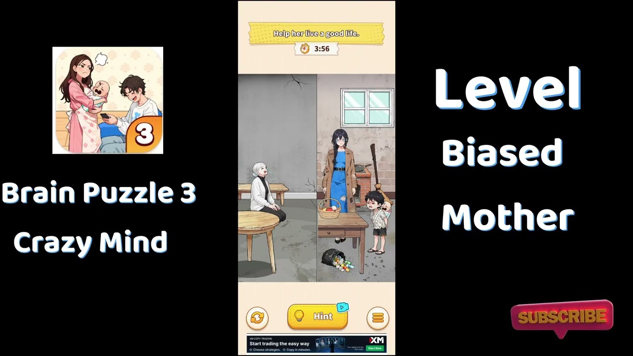 Brain Puzzle 3 Crazy Mind Biased Mother Walkthrough