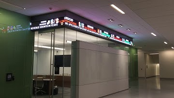 Baylor University LED stock ticker display (Short) by On-Demand Digital Display