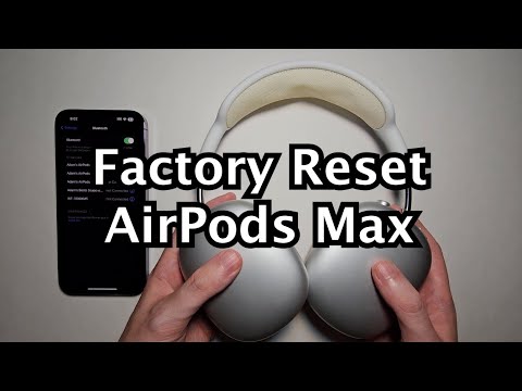 How to Restart / Factory Reset AirPods Max!